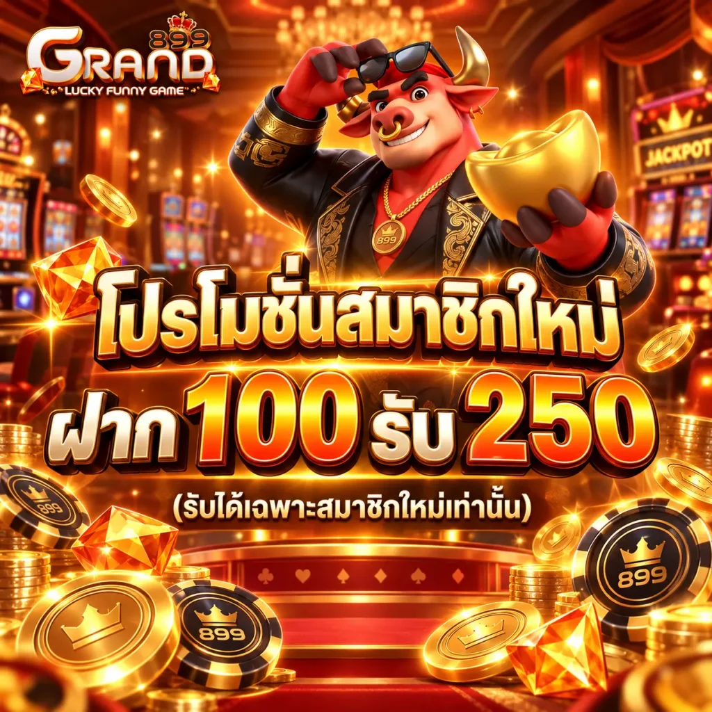 grand899 ลิขสิทธิ์แท้ ไม่ผ่านเอเย่นต์
